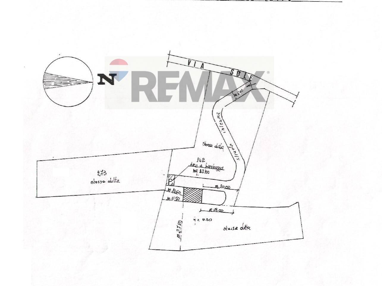 Pianta 2D - Terreno edificabile Via Sole
 
s.n.c., Motta Sant'Anastasia - planimetria 1