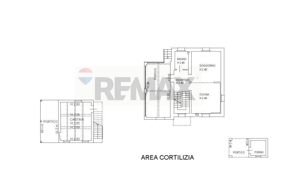 Pianta 2D - Independent house Località Sivizzano
 
124, Salsomaggiore Terme - floor plans 1