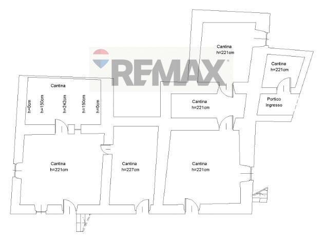 Pianta 2D - Semi-detached house STRADA BOSCHETTO
 
75, Albareto - floor plans 1