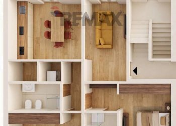 Pianta 3D - Three-room apartment Via Senese
 
91, Poggibonsi - photo 6