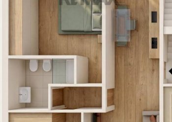 Pianta 3D - Three-room apartment Via Senese
 
91, Poggibonsi - photo 5