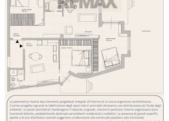 Pianta 2D - Three-room apartment Via degli Aranci
 
52, Sorrento - photo 10