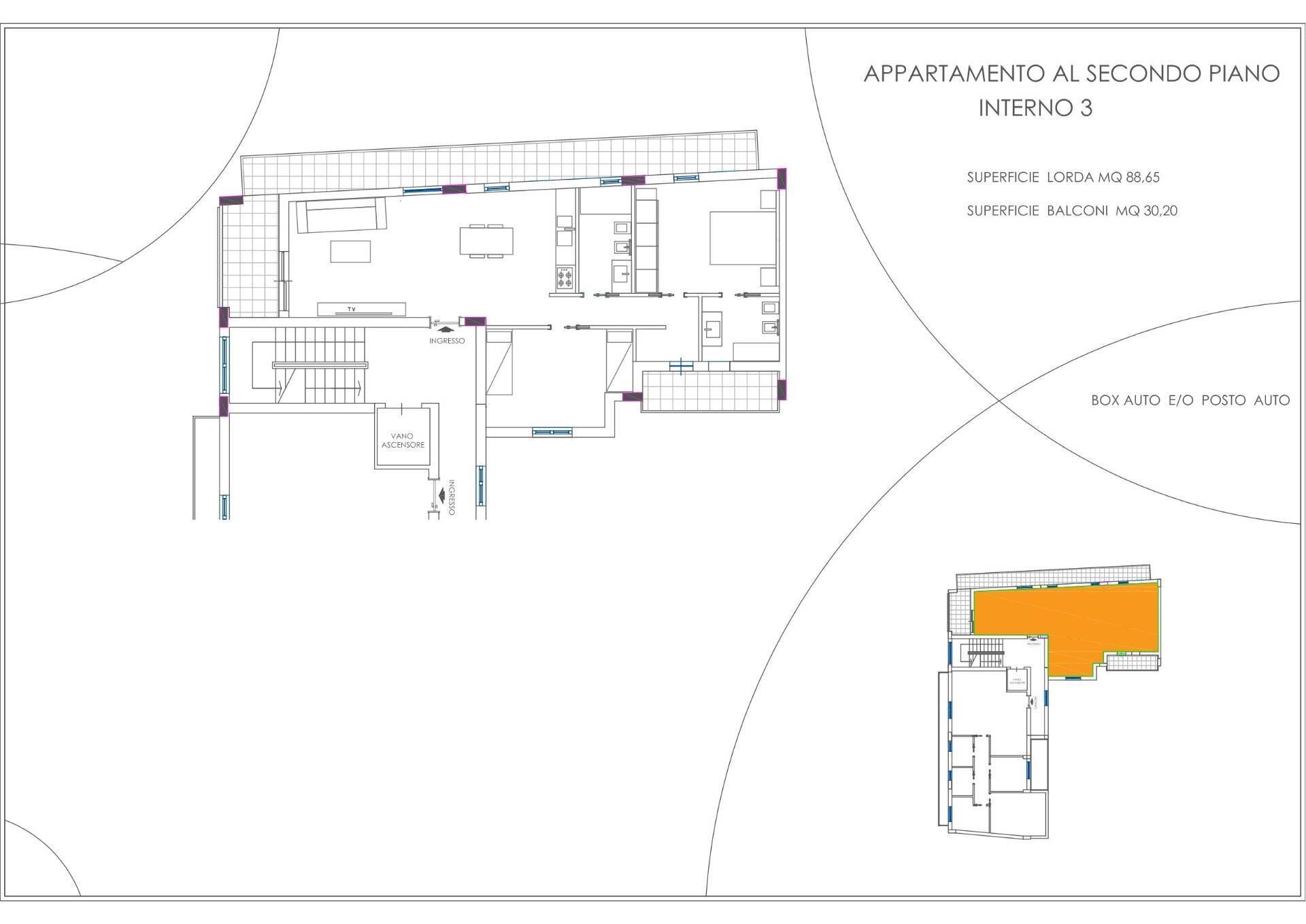 Foto 18 - Four-room apartment Via Pietro Nenni, Afragola - floor plans 1
