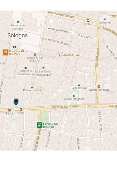 Appartamento via Luigi Carlo Farini, Bologna (zona Centro Storico) - planimetria 1