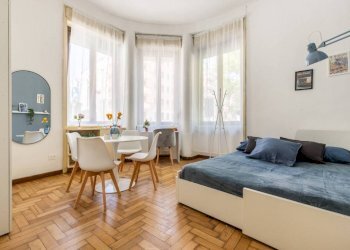 Camera da letto - Monolocale via Emilio Morosini, 15, Milano - foto 39