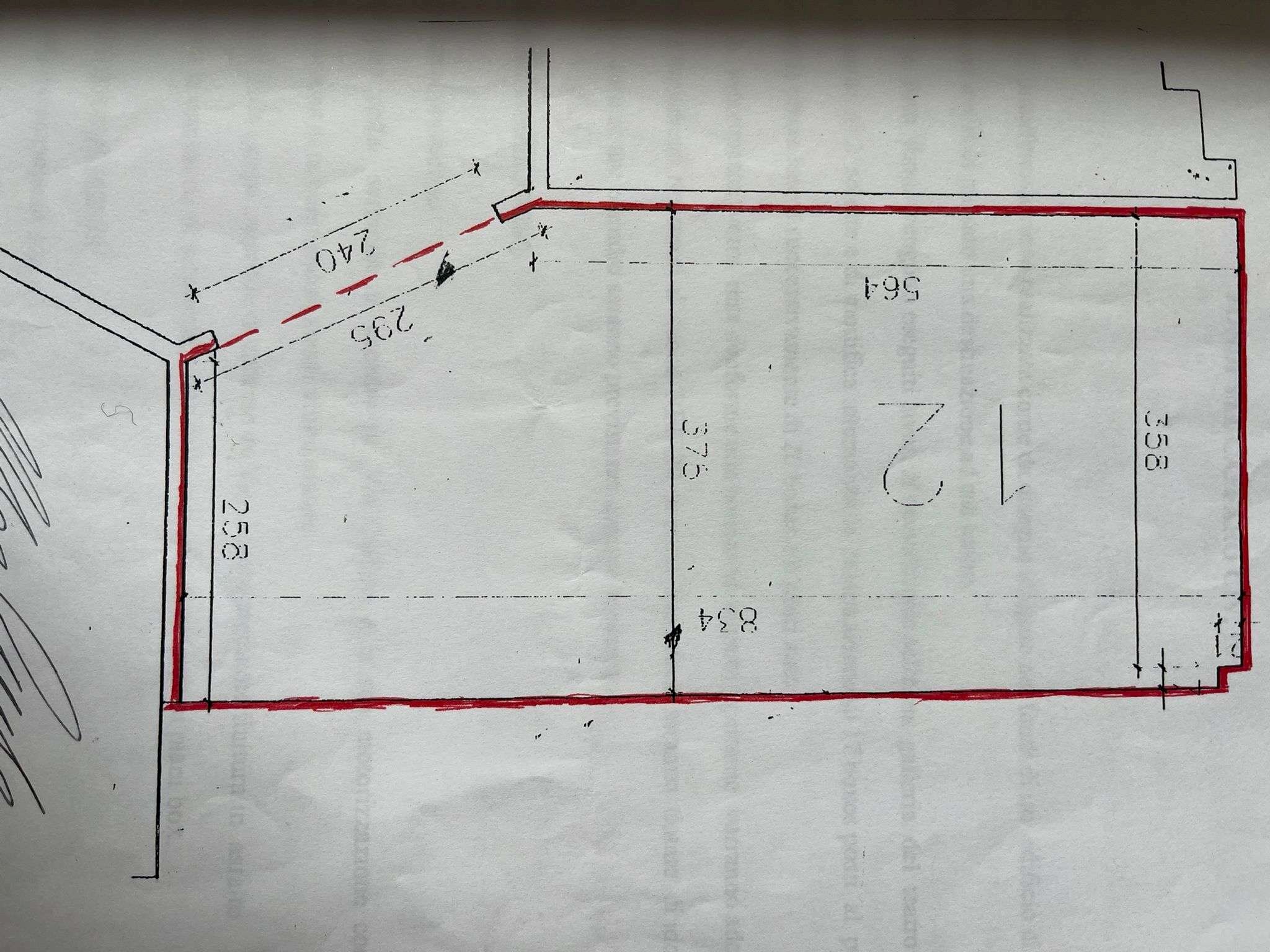 box via caffaro - Box via Caffaro, Genova (neighborhood Castelletto) - floor plans 1