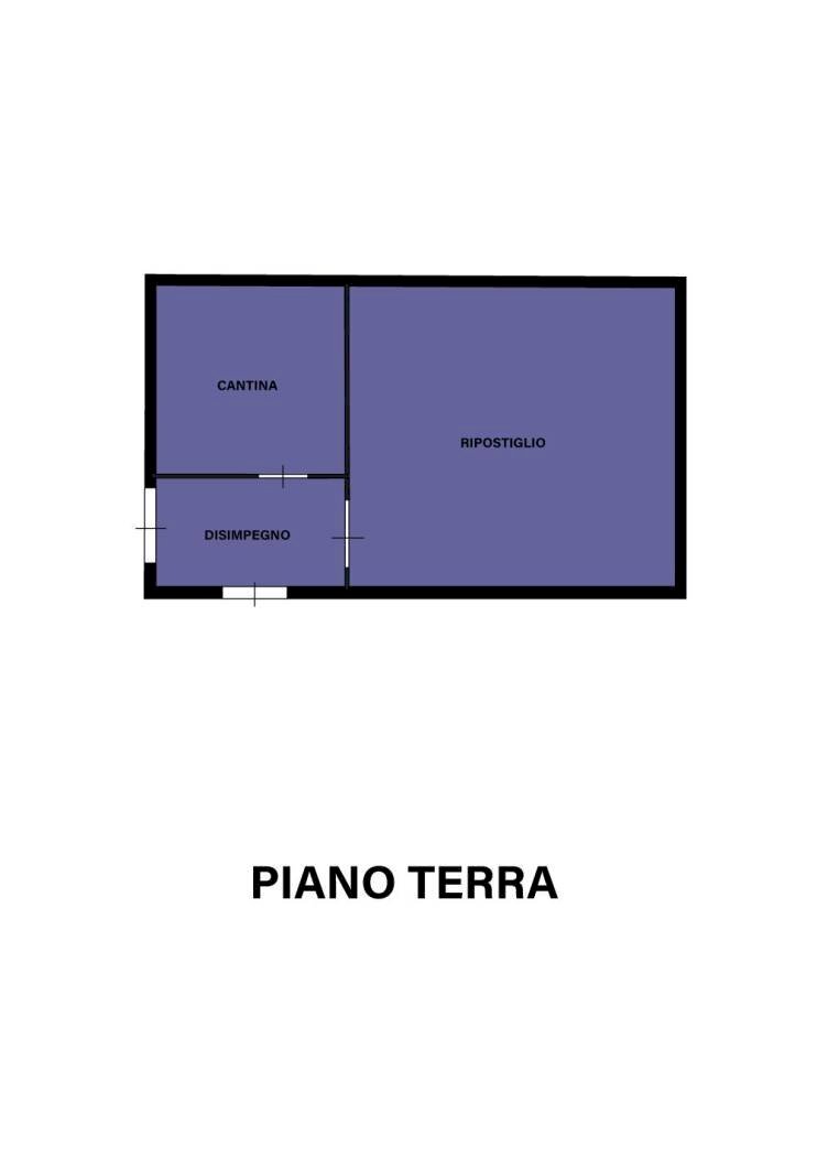 Villa via Alberto Mario, Forlì - planimetria 1