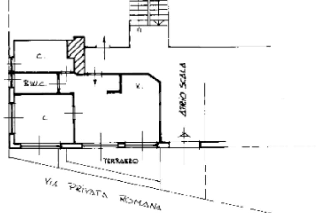 Trilocale Via Privata Romana, Alassio - planimetria 1