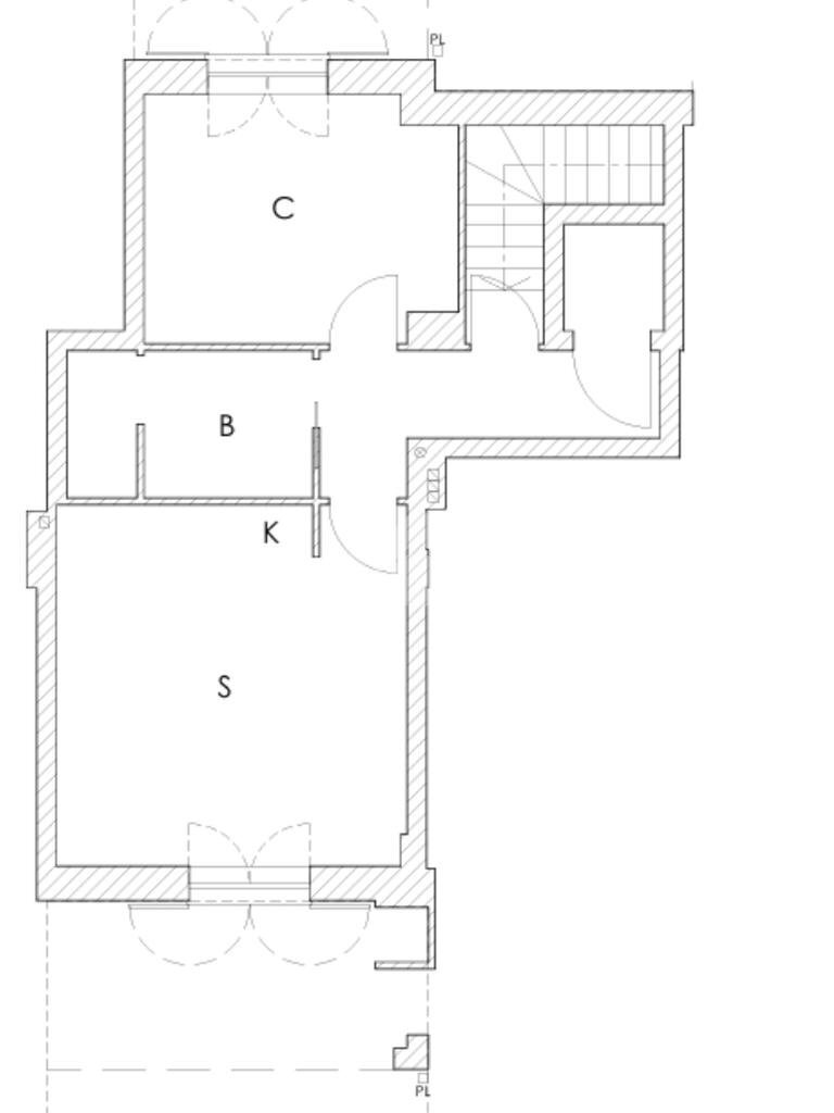 Two-room apartment Via Parma, Chiavari - floor plans 1