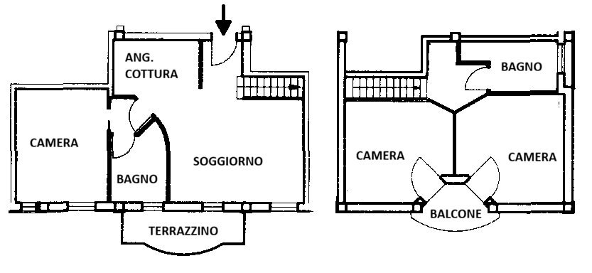 PLN WEB - Appartamento Via Alberto Lisoni 5, Parma (zona San Lazzaro) - planimetria 1