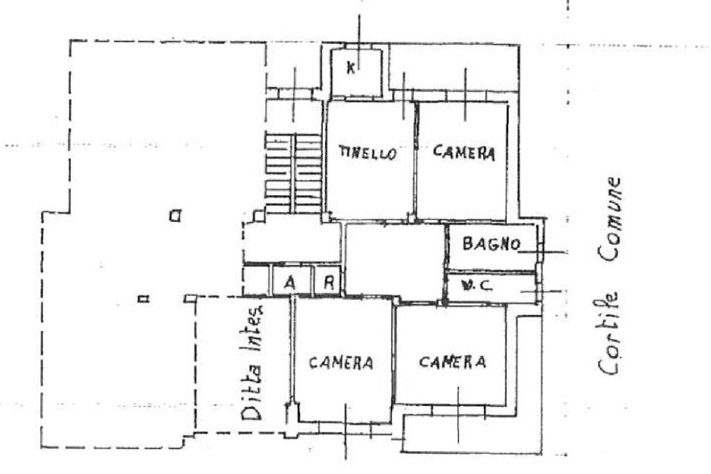 Four-room apartment Via giacomo leopardi, Collegno - floor plans 1