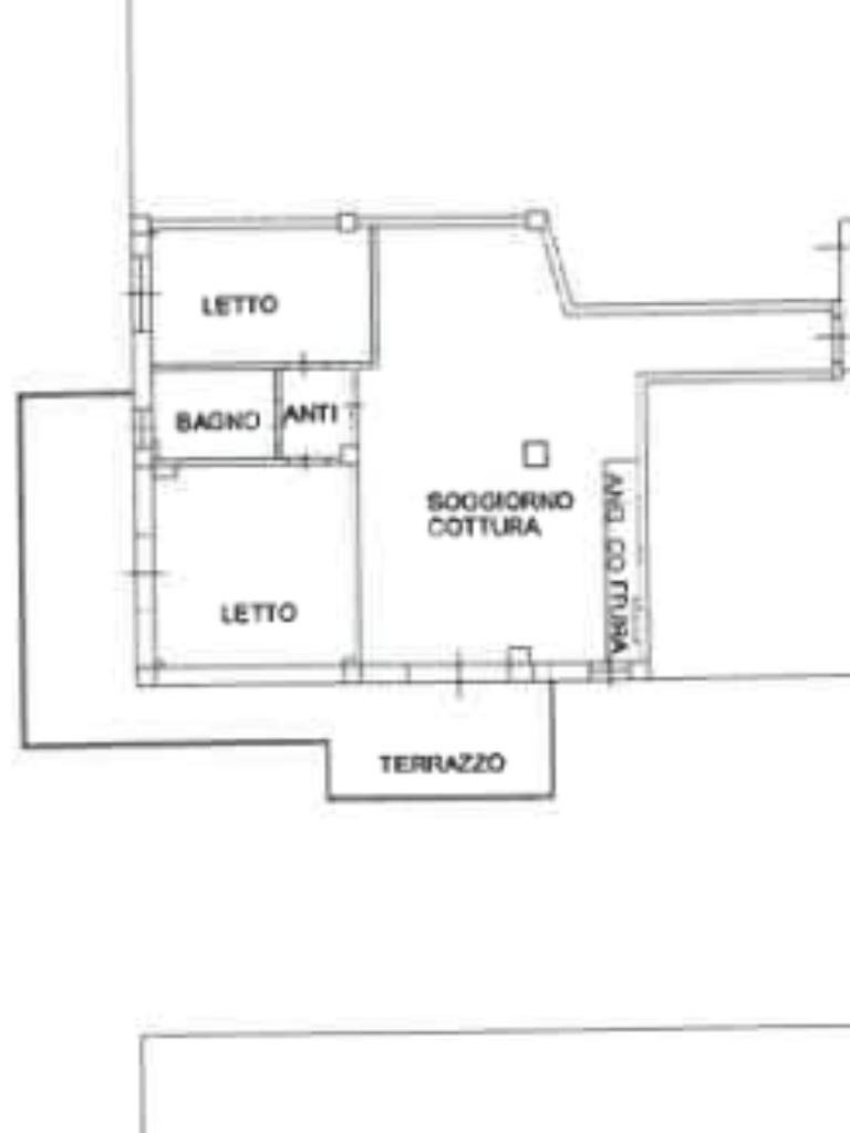 Three-room apartment Viale G. Carducci, Cesenatico - floor plans 1