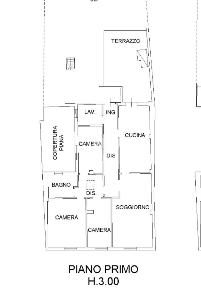 Quadrilocale Via nenni, San Mauro Pascoli - planimetria 1