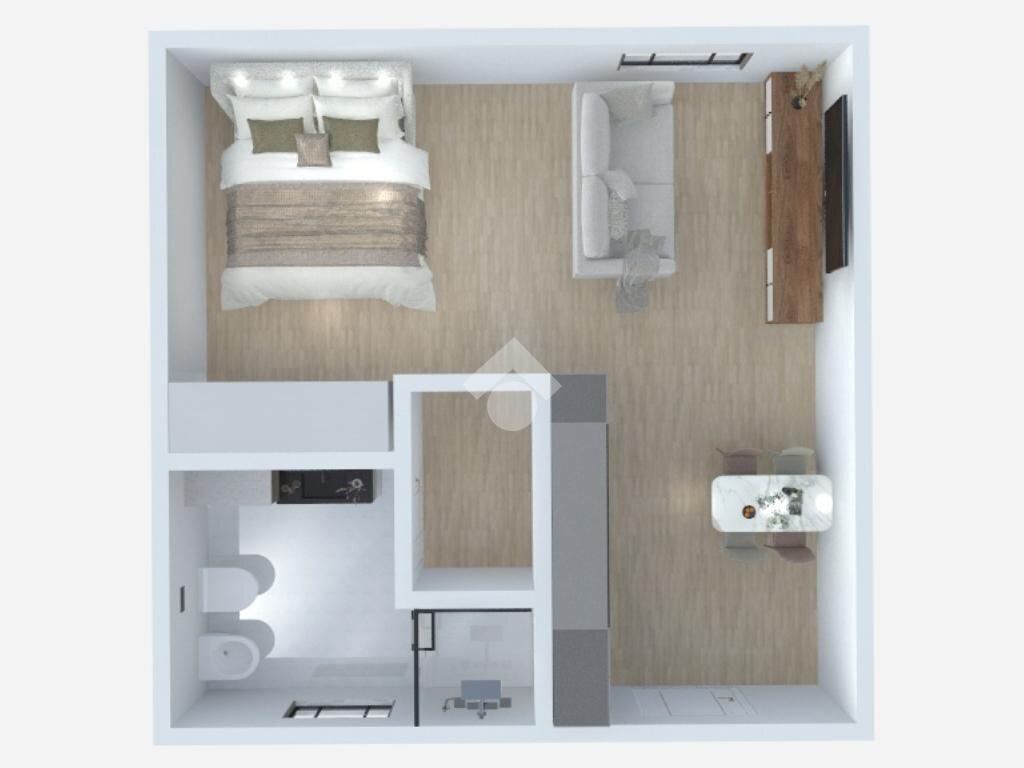 Monolocale Via Padova, Gessate - planimetria 1
