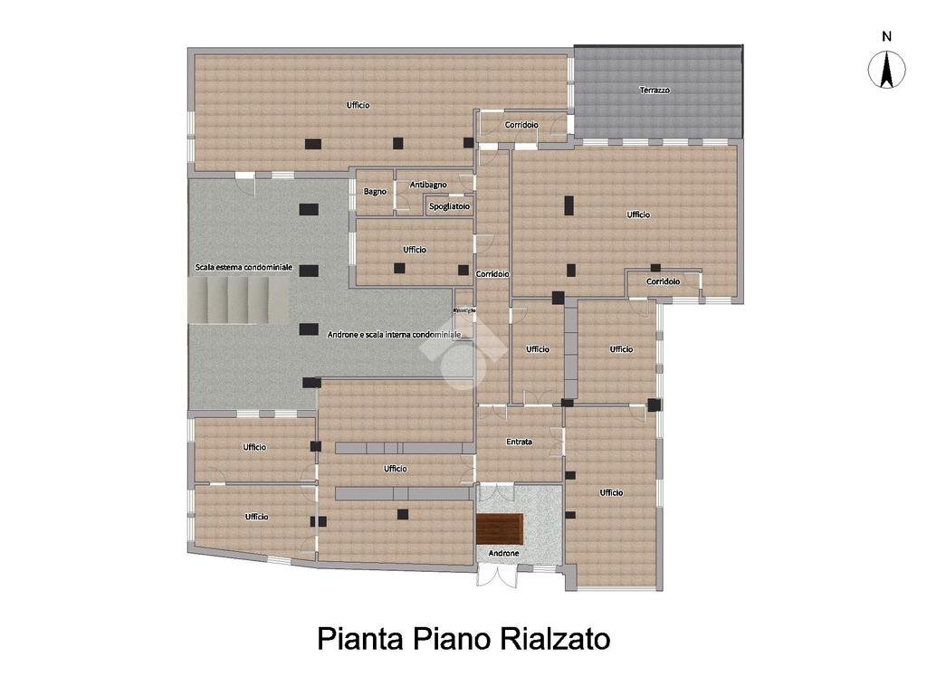 Apartment Lungo Dora Abegg, Susa - floor plans 1