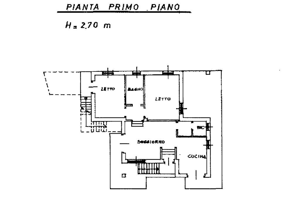 Villa Via Borgionera, Villar Dora - planimetria 1