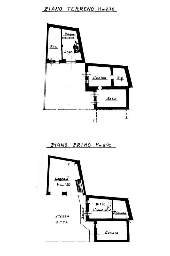 Casa indipendente Vicolo brofferio, Borgomasino - planimetria 1