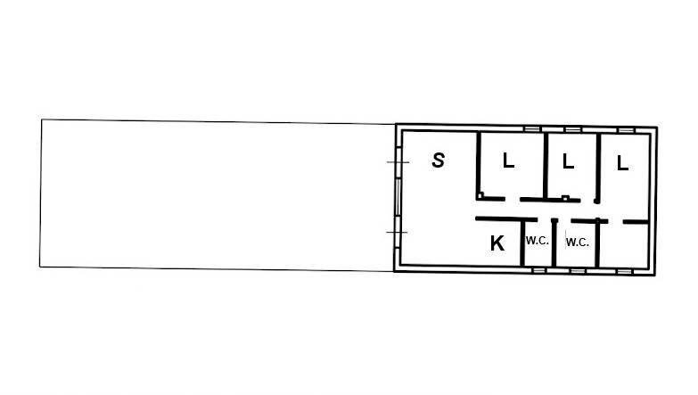 Villa Contrada Rosara, Ostuni - planimetria 1