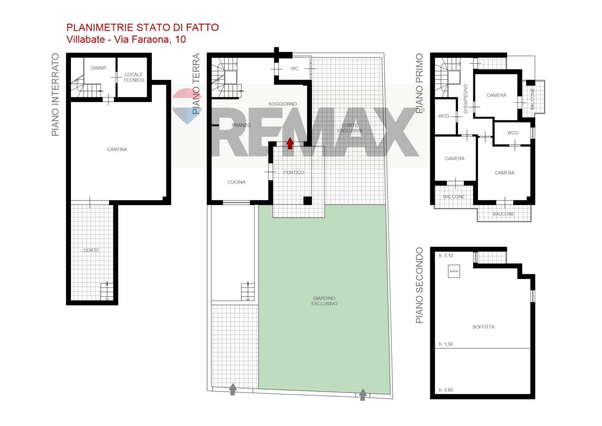 Pianta 2D - Villa Via Faraona
 
10, Villabate - planimetria 1