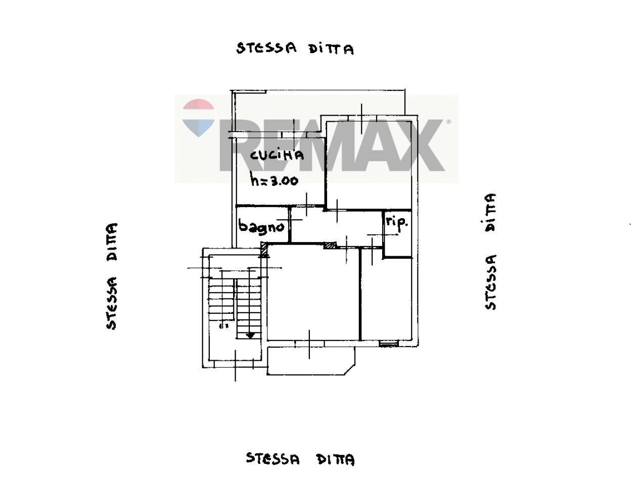 Pianta 2D - Appartamento Via Marchese di Casalotto
30, Aci Catena - foto 2