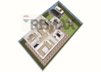 Pianta 3D - Four-room apartment Terranuova Bracciolini - photo 4