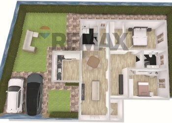 Pianta 3D - Four-room apartment Terranuova Bracciolini - photo 8