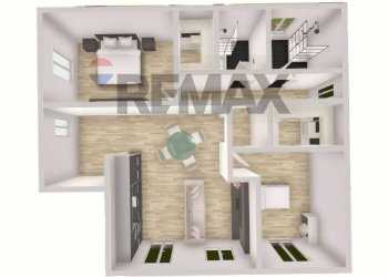 Pianta 3D - Three-room apartment Terranuova Bracciolini - photo 2