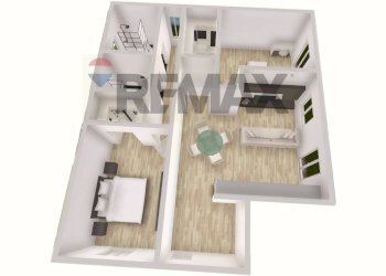Pianta 3D - Three-room apartment Terranuova Bracciolini - photo 6