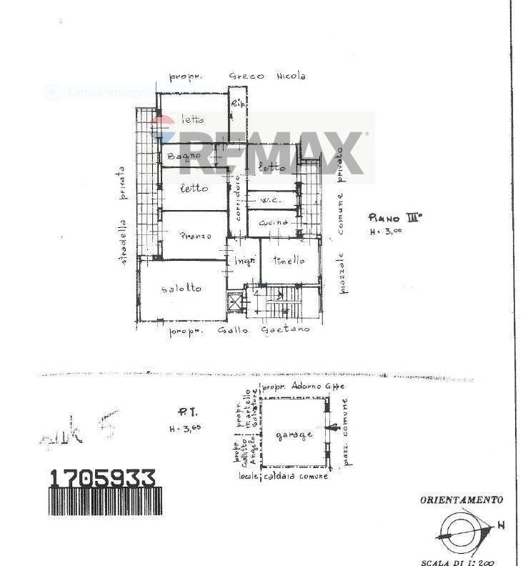 Pianta 2D - Apartment Corso Vittorio Emanuele
 
514, Floridia - floor plans 1
