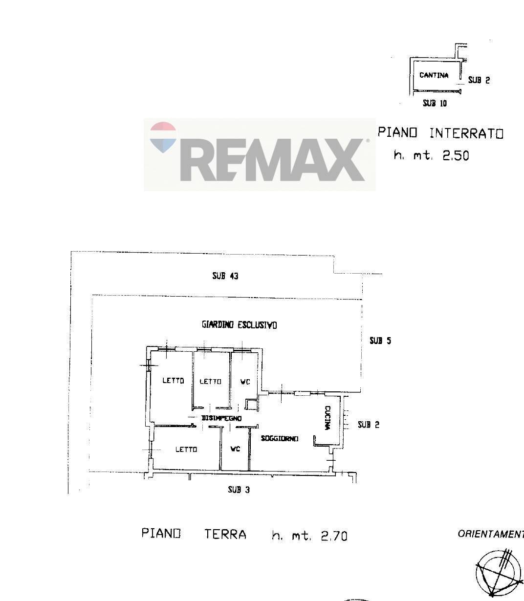 Pianta 2D - Four-room apartment Via Trento
 
14, Dalmine - floor plans 1