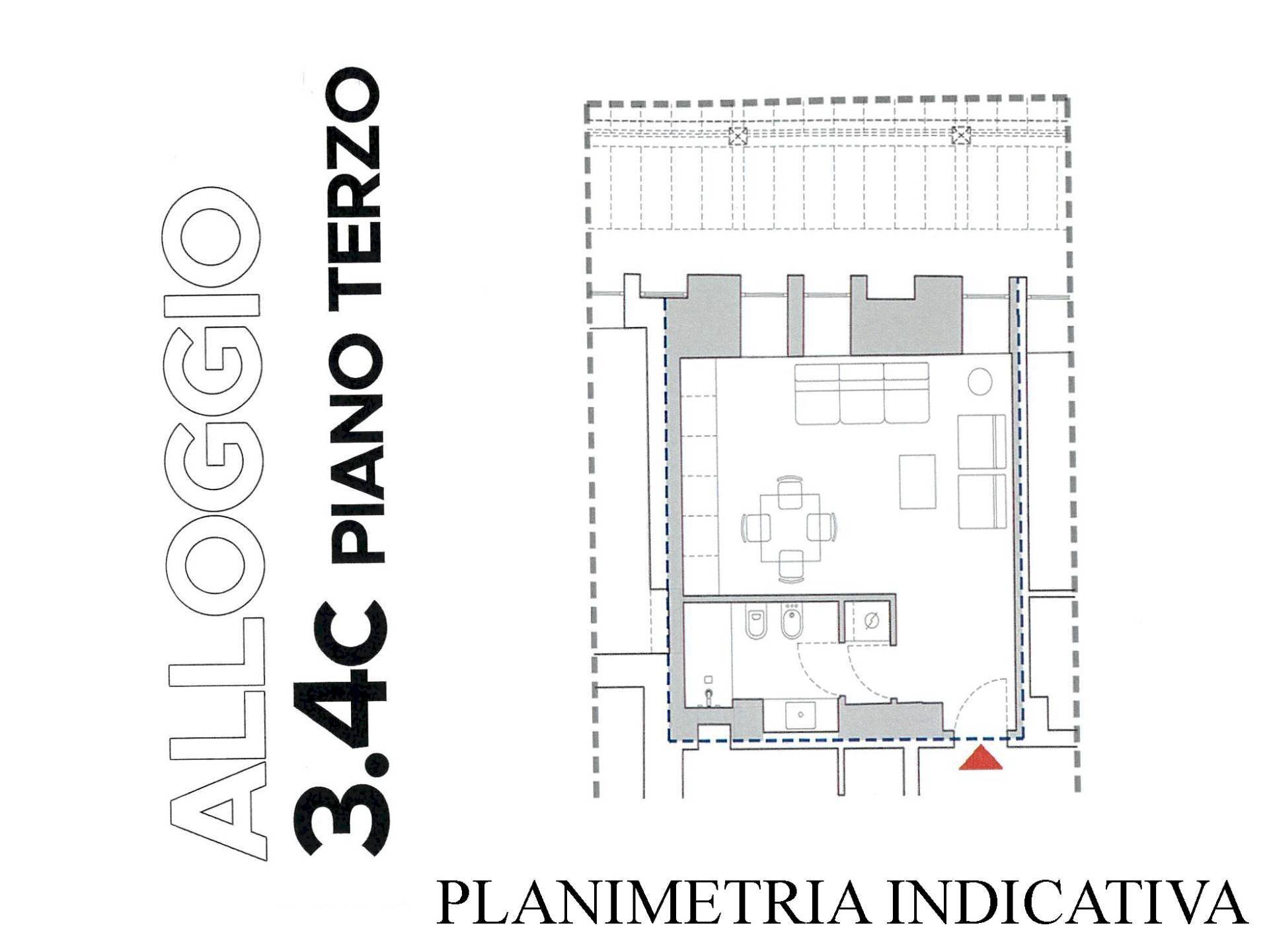Foto 11 - One-room apartment Via Carlo Alberto, Torino - floor plans 1