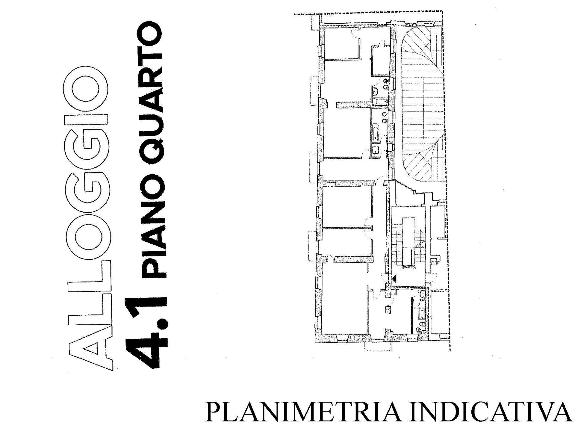 Foto 34 - Appartamento Via Carlo Alberto, Torino - planimetria 1