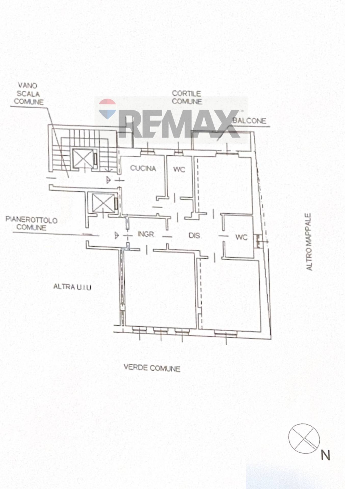 Pianta 2D - Three-room apartment Via Bullona
 
15, Milano - floor plans 1