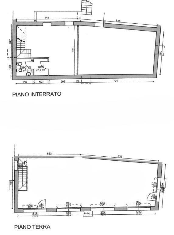 Foto 4 - Commercial Premises Sassuolo - floor plans 1