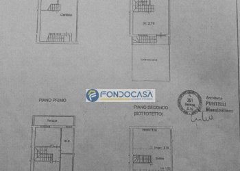scheda catastale - Terraced Villa via spondarella, Carrara - photo 35