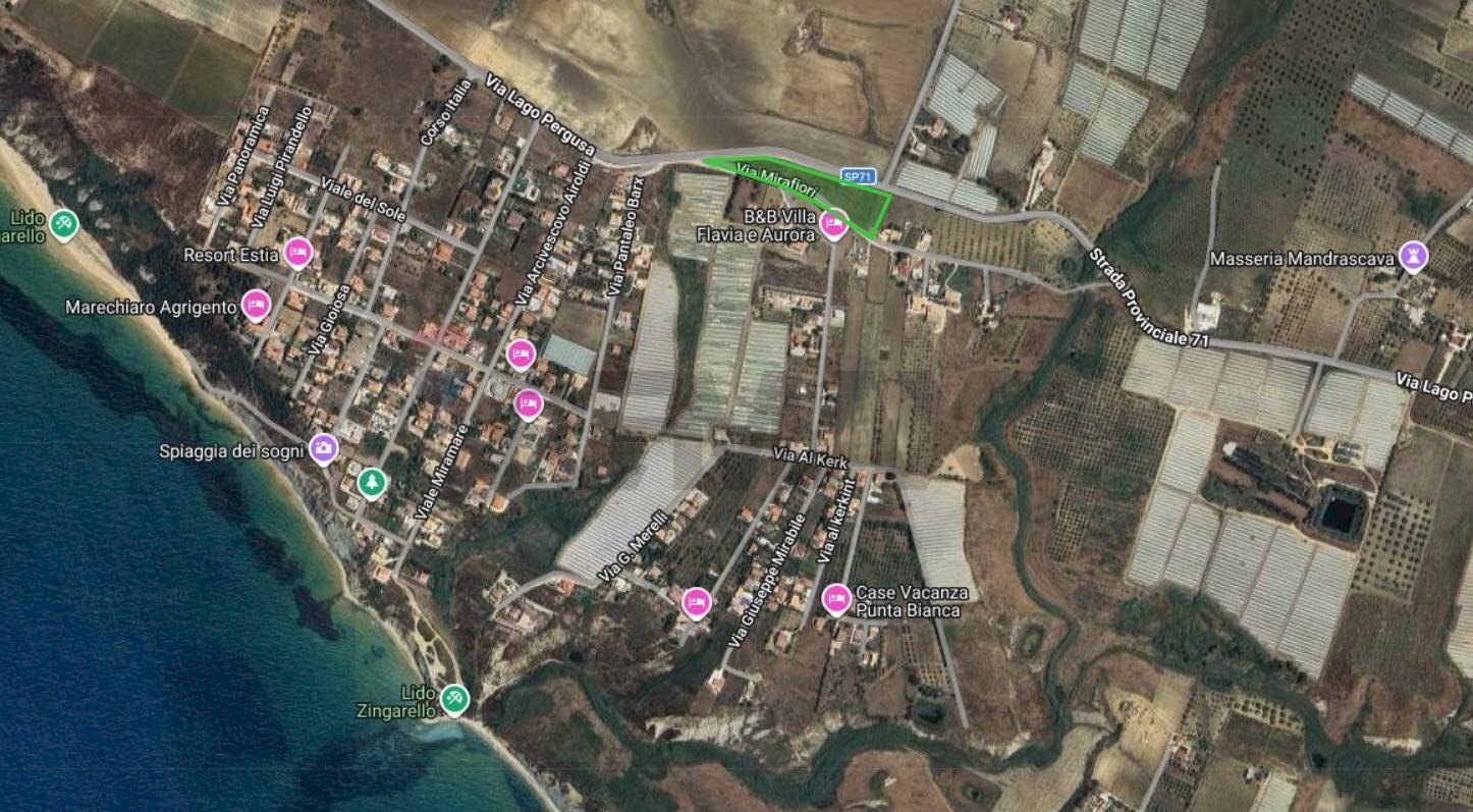Posizione della mappa - Terreno agricolo Via Mirafiori, Agrigento - foto 3