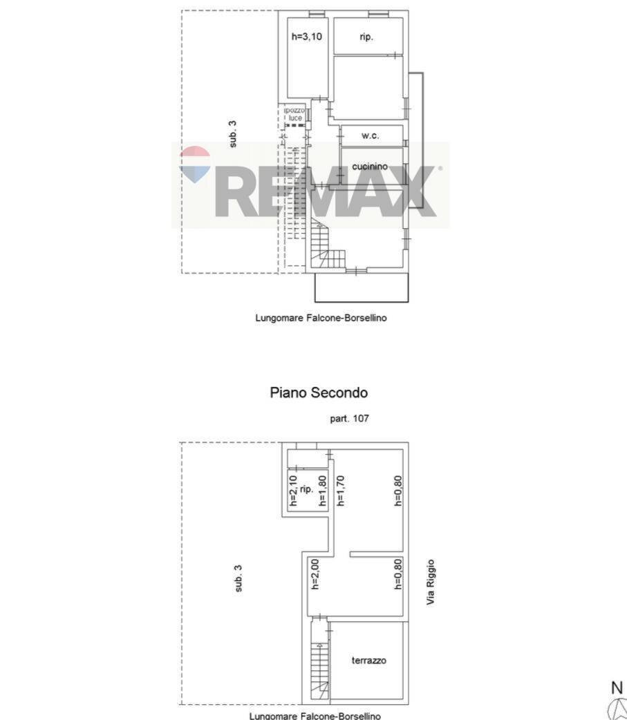 Planimetria - Appartamento Via Falcone Borsellino
 
90, Agrigento - planimetria 1
