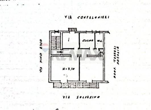 Pianta 2D - Apartment Via Federico Confalonieri
 
23, Agrigento - floor plans 1