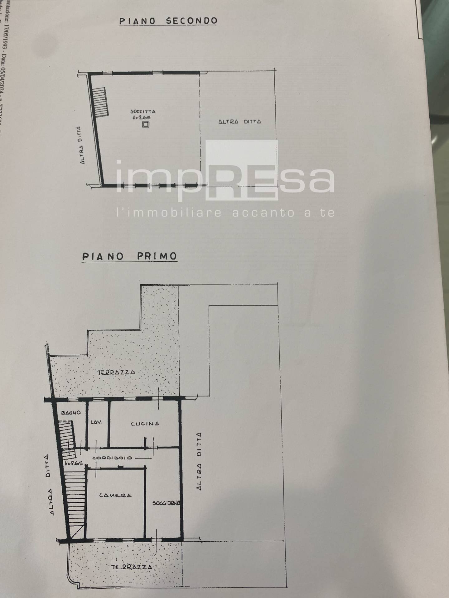 Foto 29 - Trilocale PIAZZA UMBERTO PRIMO
 
25, Meduna di Livenza - planimetria 1