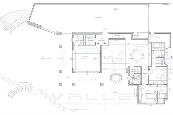 Planimetria - Villa via san rocco, Cenate Sotto - floor plans 1