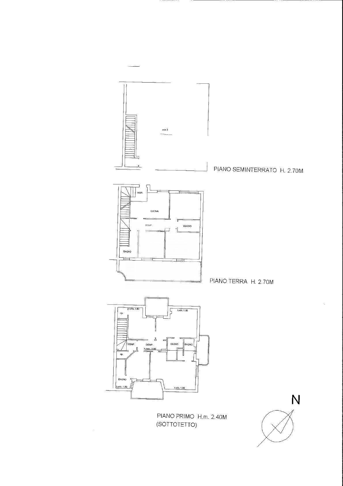 Foto 45 - Independent house Strada Vicinale Ciafardella, Pescara - floor plans 1