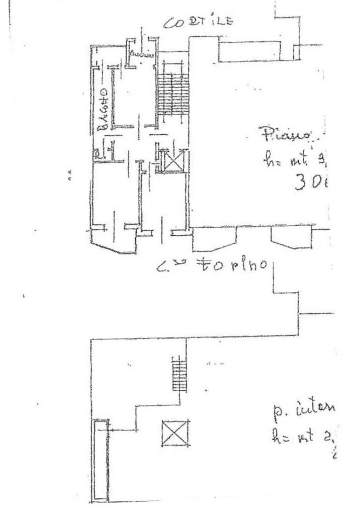 Trilocale corso Torino, Alpignano - planimetria 1
