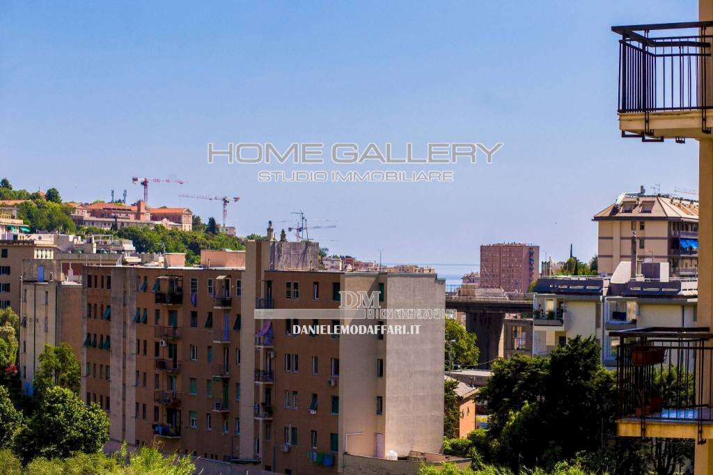 Vista - Four-room apartment via Apparizione, Genova (neighborhood Borgoratti) - photo 1