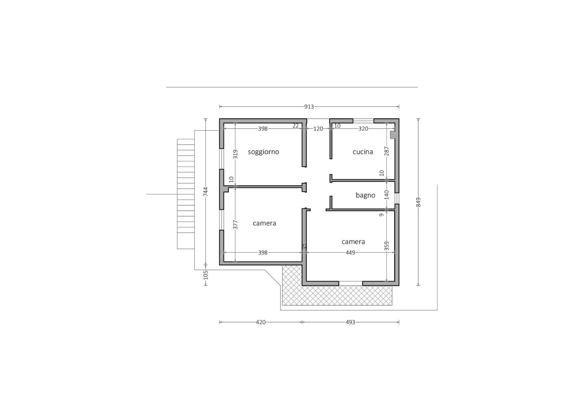 Foto 23 - Independent house Via Gabriele D'Annunzio, Sanremo - floor plans 1
