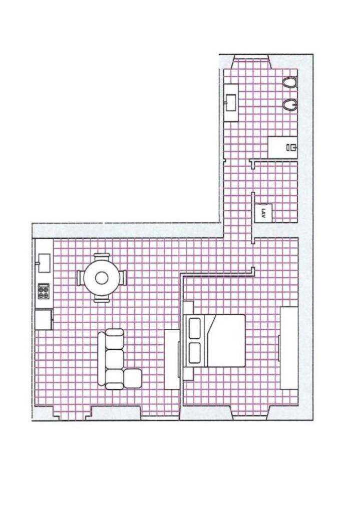 Two-room apartment via Italia, 49, Biella - floor plans 1