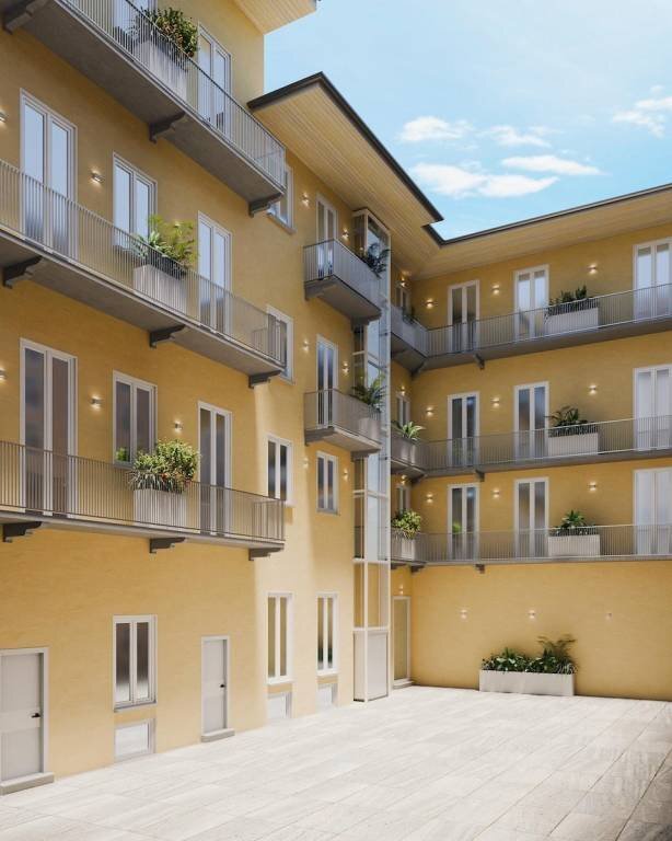 Cortile interno - Two-room apartment via Italia, 49, Biella - photo 2