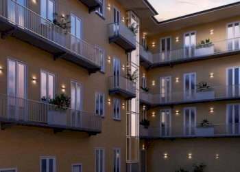 Cortile interno - Bilocale via Italia, 49, Biella - foto 3