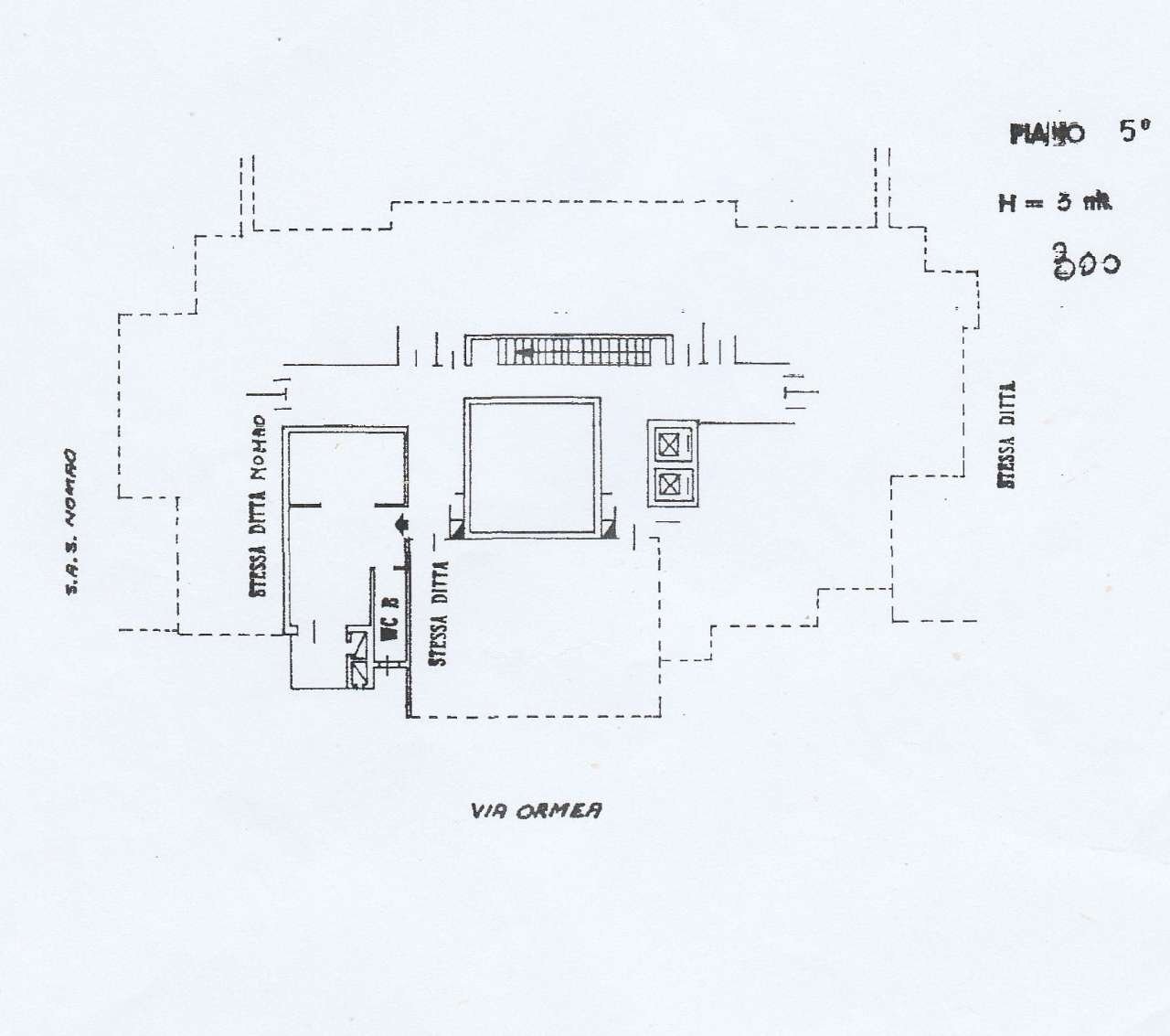 planimetria - Appartamento via Ormea, 164, Torino (zona San Salvario) - planimetria 1