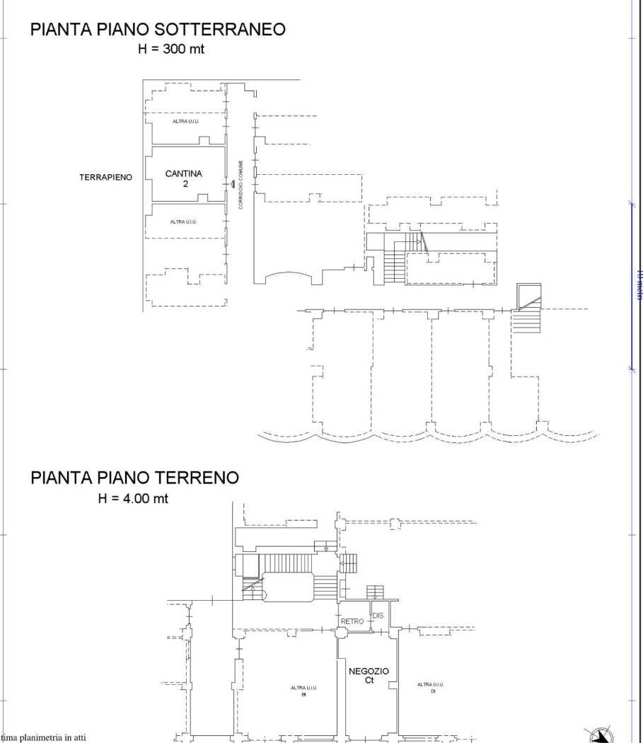 Shop corso Fiume, 2, Torino (neighborhood Crimea) - floor plans 1