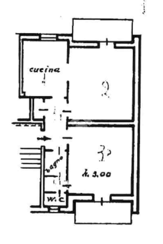 Three-room apartment Via tanaro, Santhià - floor plans 1